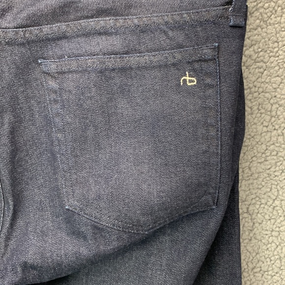 Rag & Bone‎ Fit 3 Standard Issue Jeans Men’s 36x28 Black Slim Straight Leg Denim - Picture 12 of 14